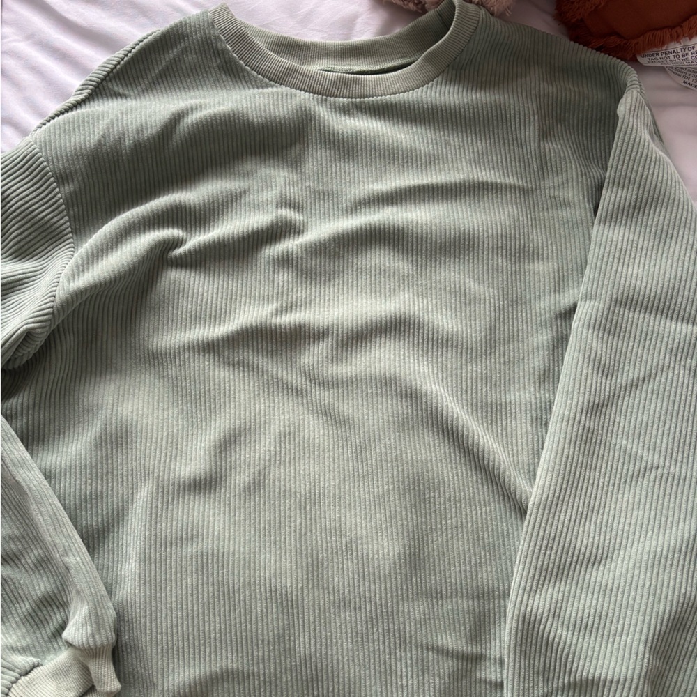 light green long sleeve